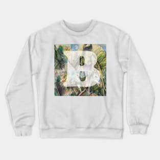 Letter B Crewneck Sweatshirt